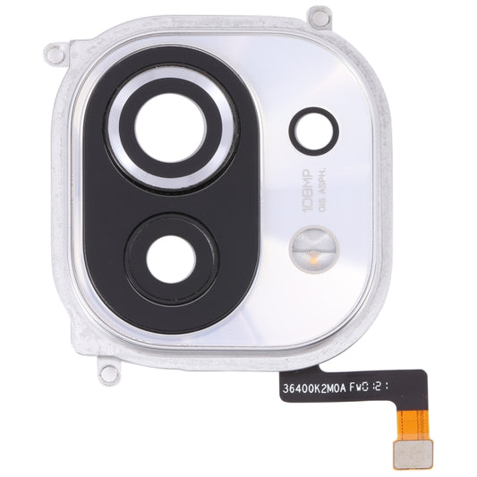 For Xiaomi Mi 11 Back Camera Lens Frame (White) - Camera by buy2fix | Online Shopping UK | buy2fix