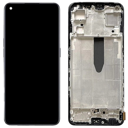 LCD Screen for OnePlus Nord CE 2 5G IV2201 Digitizer Full Assembly with Frame (Black) - LCD Screen by buy2fix | Online Shopping UK | buy2fix