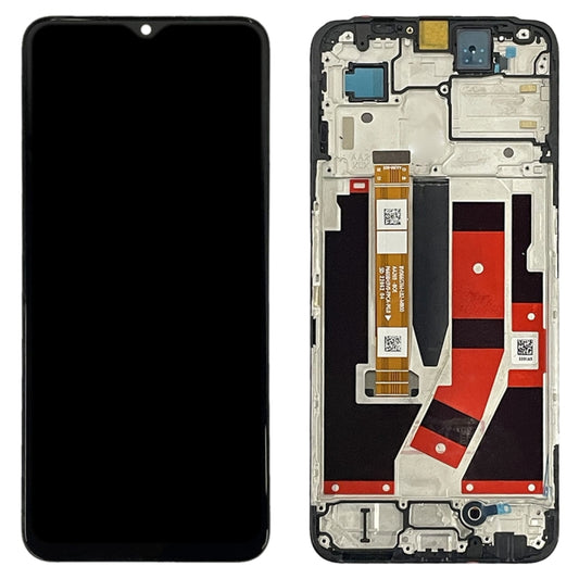IPS LCD Screen for OnePlus Nord N300 Digitizer Full Assembly with Frame (Black) - LCD Screen by buy2fix | Online Shopping UK | buy2fix