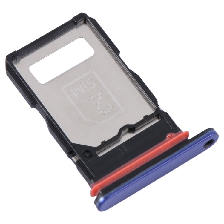 For Motorola Edge 30 Neo Original SIM Card Tray + SIM Card Tray (Purple) - Card Socket by buy2fix | Online Shopping UK | buy2fix