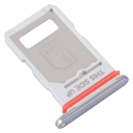 For Motorola Edge 30 Neo Original SIM Card Tray + SIM Card Tray (Silver) - Card Socket by buy2fix | Online Shopping UK | buy2fix