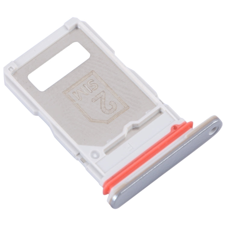 For Motorola Edge 30 Neo Original SIM Card Tray + SIM Card Tray (Silver) - Card Socket by buy2fix | Online Shopping UK | buy2fix