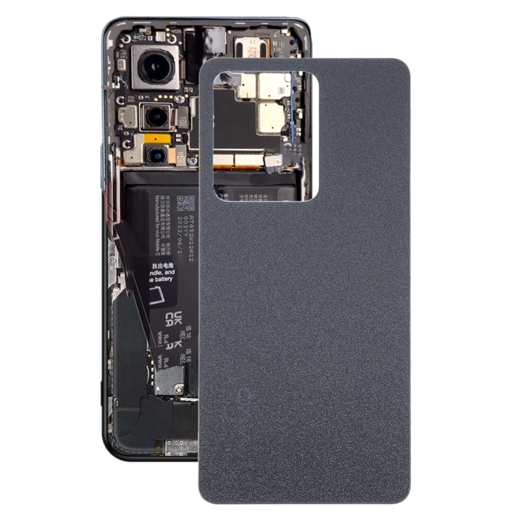 For vivo S15 OEM Glass Battery Back Cover(Black) - Back Cover by buy2fix | Online Shopping UK | buy2fix
