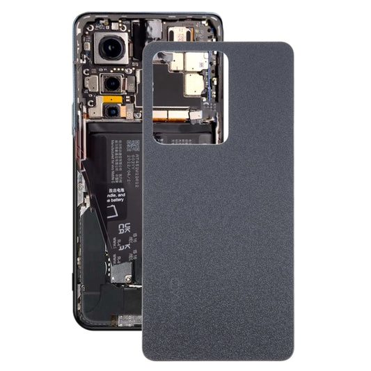 For vivo S15 OEM Glass Battery Back Cover(Black) - Back Cover by buy2fix | Online Shopping UK | buy2fix