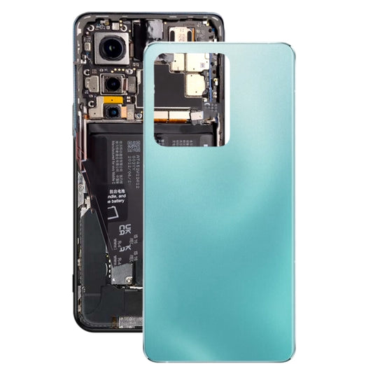 For vivo S15 OEM Glass Battery Back Cover(Blue) - Back Cover by buy2fix | Online Shopping UK | buy2fix