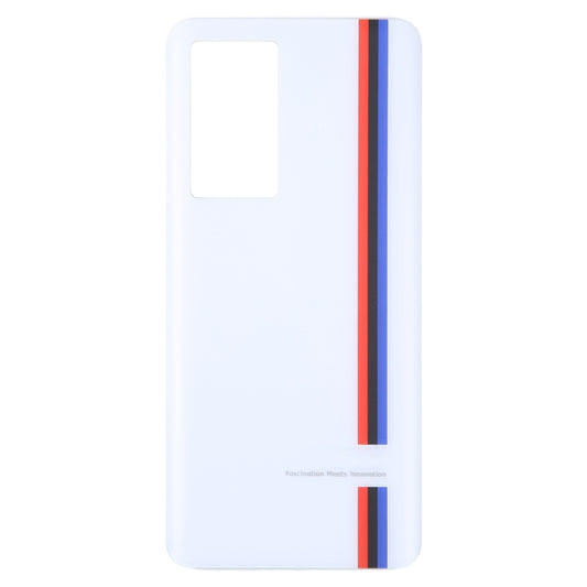 For vivo iQOO 8 OEM Glass Battery Back Cover(White) - Back Cover by buy2fix | Online Shopping UK | buy2fix