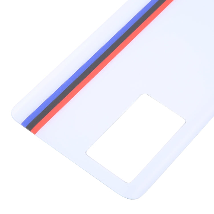 For vivo iQOO 8 OEM Glass Battery Back Cover(White) - Back Cover by buy2fix | Online Shopping UK | buy2fix