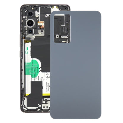 For vivo V23e 4G / V23e 5G OEM Glass Battery Back Cover(Black) - Back Cover by buy2fix | Online Shopping UK | buy2fix