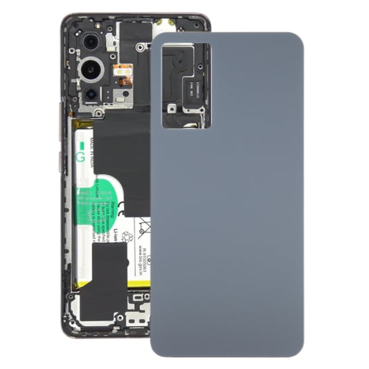 For vivo V23e 4G / V23e 5G OEM Glass Battery Back Cover(Black) - Back Cover by buy2fix | Online Shopping UK | buy2fix