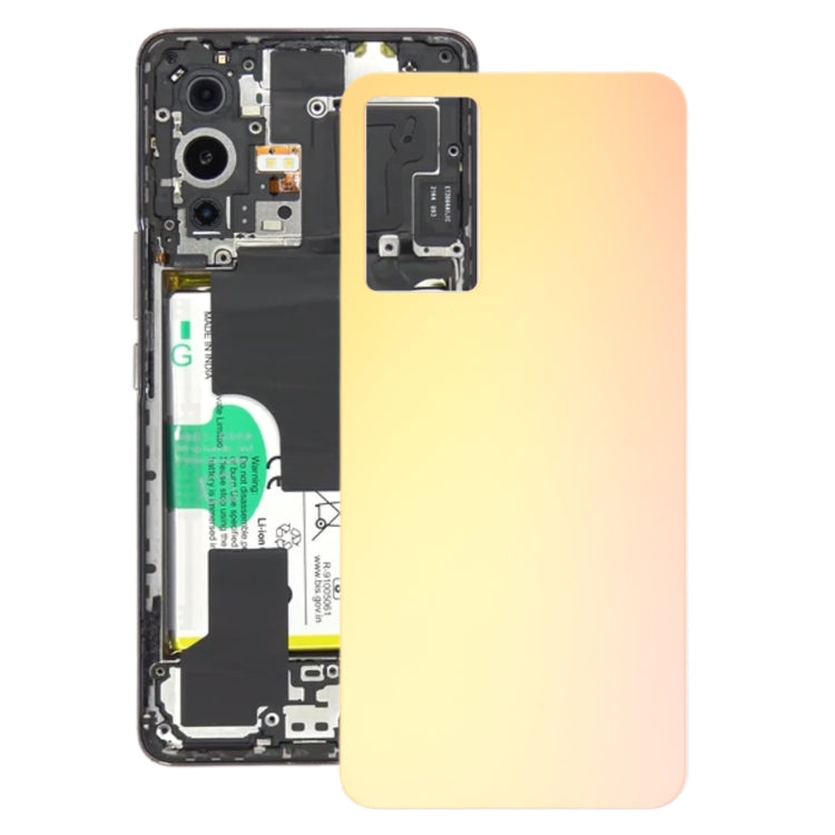 For vivo V23e 4G / V23e 5G OEM Glass Battery Back Cover(Gold) - Back Cover by buy2fix | Online Shopping UK | buy2fix