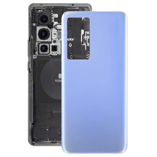 For vivo X70 OEM Glass Battery Back Cover(Aurora Blue) - Back Cover by buy2fix | Online Shopping UK | buy2fix