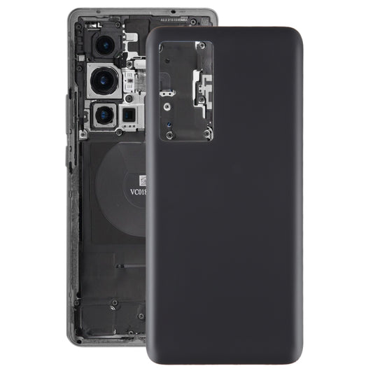 For vivo X70 OEM Glass Battery Back Cover(Black) - Back Cover by buy2fix | Online Shopping UK | buy2fix