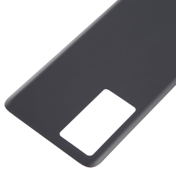 For vivo X70 OEM Glass Battery Back Cover(Black) - Back Cover by buy2fix | Online Shopping UK | buy2fix