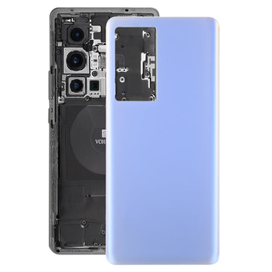 For vivo X70 Pro OEM Glass Battery Back Cover(Aurora Blue) - Back Cover by buy2fix | Online Shopping UK | buy2fix