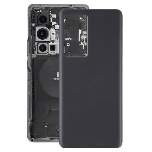 For vivo X70 Pro OEM Glass Battery Back Cover(Black) - Back Cover by buy2fix | Online Shopping UK | buy2fix