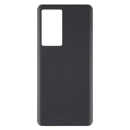For vivo X70 Pro OEM Glass Battery Back Cover(Black) - Back Cover by buy2fix | Online Shopping UK | buy2fix