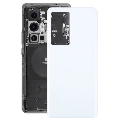 For vivo X70 Pro OEM Glass Battery Back Cover(White) - Back Cover by buy2fix | Online Shopping UK | buy2fix