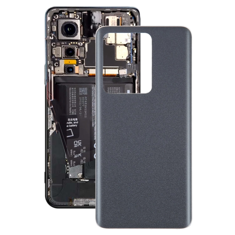 For vivo S15 Pro / V25 Pro OEM Glass Battery Back Cover(Black) - Back Cover by buy2fix | Online Shopping UK | buy2fix