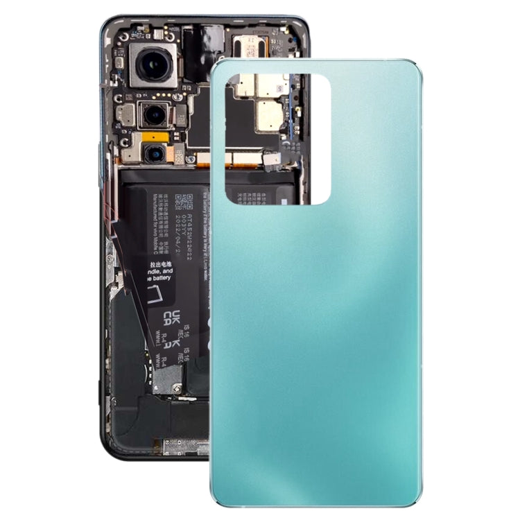 For vivo S15 Pro / V25 Pro OEM Glass Battery Back Cover(Blue) - Back Cover by buy2fix | Online Shopping UK | buy2fix