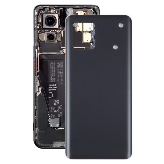 For vivo iQOO 9 OEM Glass Battery Back Cover(Black) - Back Cover by buy2fix | Online Shopping UK | buy2fix