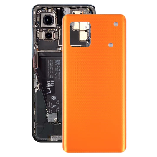 For vivo iQOO 9 OEM Glass Battery Back Cover(Orange) - Back Cover by buy2fix | Online Shopping UK | buy2fix