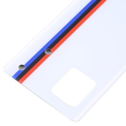 For vivo iQOO 9 OEM Glass Battery Back Cover(White) - Back Cover by buy2fix | Online Shopping UK | buy2fix