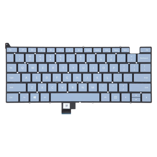 US Version Keyboard without Power Button for Microsoft Surface Laptop Go 1934(Blue) - Replacement Keyboards by buy2fix | Online Shopping UK | buy2fix