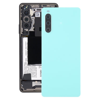 For Sony Xperia 10 IV Original Battery Back Cover(Green) - Back Cover by buy2fix | Online Shopping UK | buy2fix