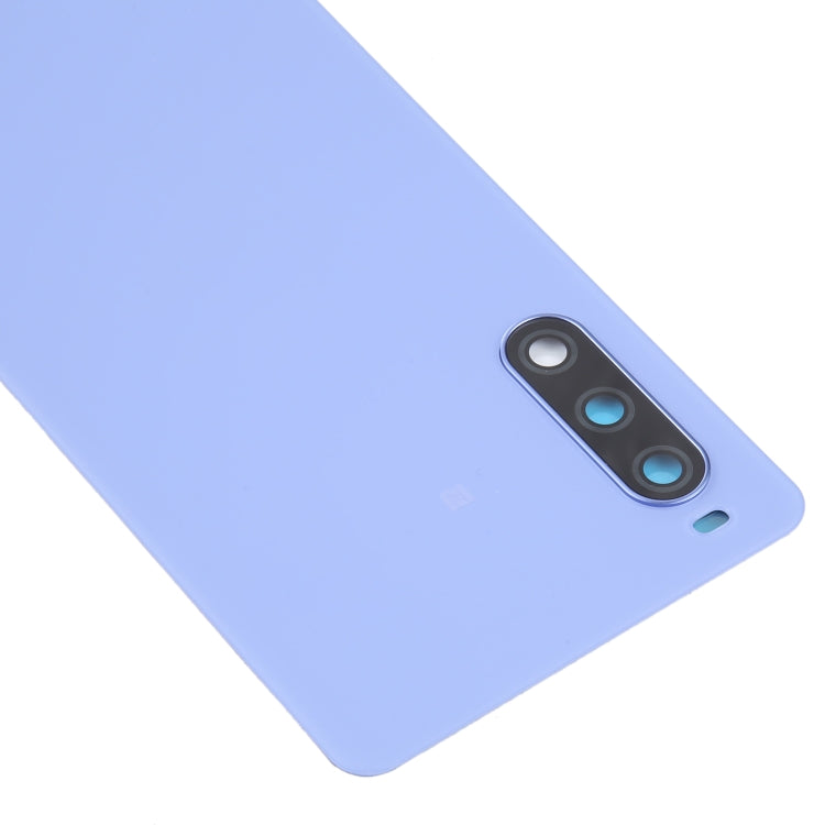 For Sony Xperia 10 IV Original Battery Back Cover(Purple) - Back Cover by buy2fix | Online Shopping UK | buy2fix