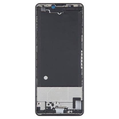 For Sony Xperia 10 IV Original Middle Frame Bezel Plate (Black) - Frame Bezel Plate by buy2fix | Online Shopping UK | buy2fix