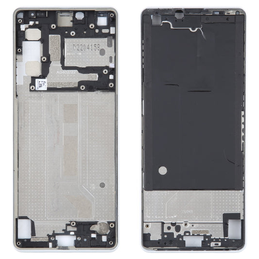 For Sony Xperia 10 IV Original Middle Frame Bezel Plate (White) - Frame Bezel Plate by buy2fix | Online Shopping UK | buy2fix