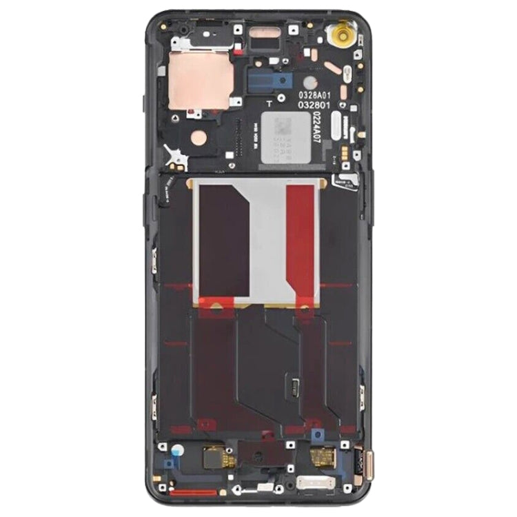 For OnePlus 10 Pro NE2210 NE2211 NE2213 Middle Frame Bezel Plate (Black) - Frame Bezel Plate by buy2fix | Online Shopping UK | buy2fix