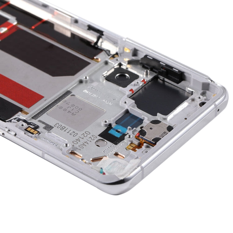 For OnePlus 10 Pro NE2210 NE2211 NE2213 Middle Frame Bezel Plate (White) - Frame Bezel Plate by buy2fix | Online Shopping UK | buy2fix
