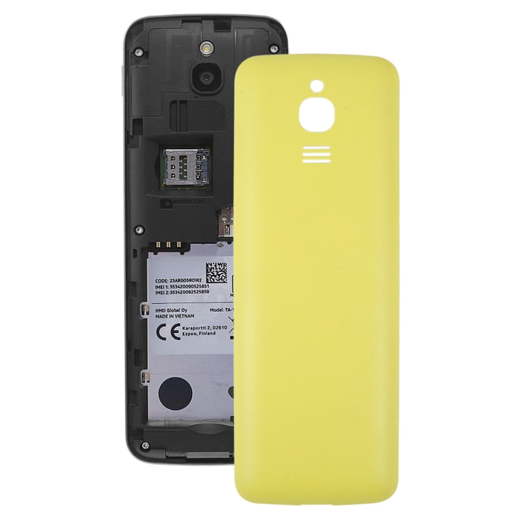 For Nokia 8110 4G Original Battery Back Cover(Yellow) - Back Cover by buy2fix | Online Shopping UK | buy2fix