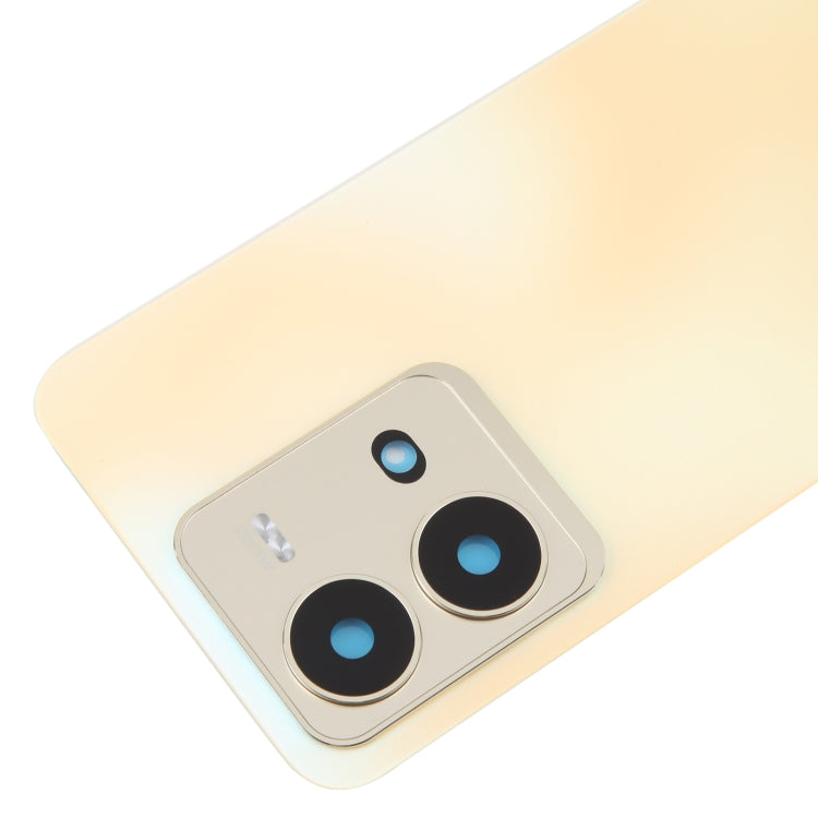 For vivo V25 Original Battery Back Cover with Camera Lens Cover(Gold) - Back Cover by buy2fix | Online Shopping UK | buy2fix
