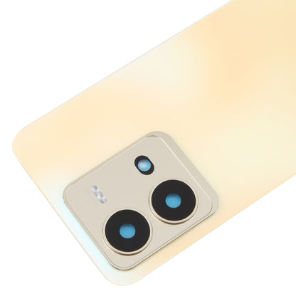 For vivo V25 Original Battery Back Cover with Camera Lens Cover(Gold) - Back Cover by buy2fix | Online Shopping UK | buy2fix