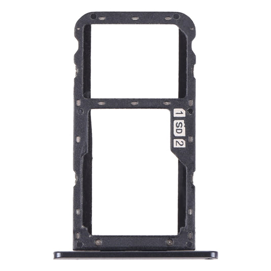 For Lenovo Z5 L78011 SIM Card Tray + SIM Card Tray / Micro SD Card Tray (Grey) - Others by buy2fix | Online Shopping UK | buy2fix