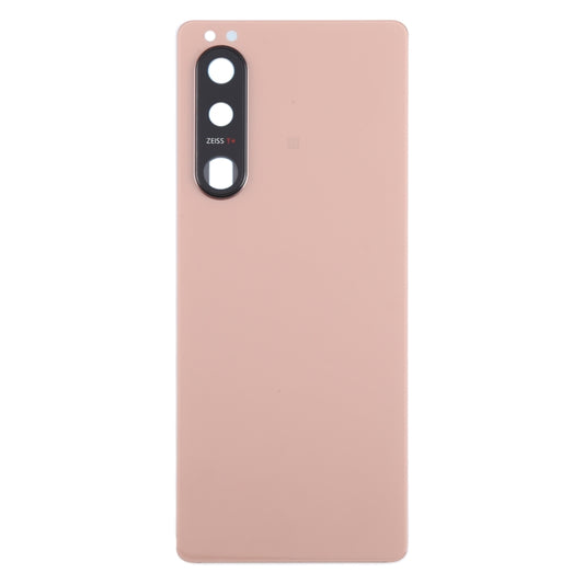 For Sony Xperia 5 III Original Battery Back Cover with Camera Lens Cover(Pink) - Back Cover by buy2fix | Online Shopping UK | buy2fix