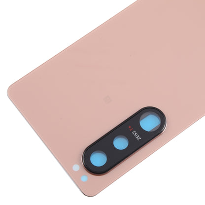 For Sony Xperia 5 III Original Battery Back Cover with Camera Lens Cover(Pink) - Back Cover by buy2fix | Online Shopping UK | buy2fix
