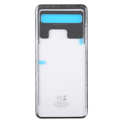 For TCL 10L T770H OEM Glass Battery Back Cover(Transparent) by buy2fix