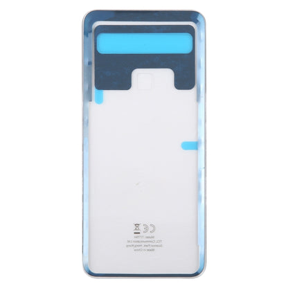 For TCL 10L T770H OEM Glass Battery Back Cover(Transparent) by buy2fix