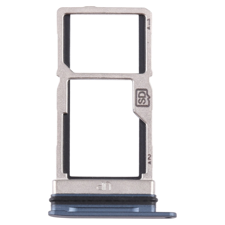 For Nokia XR20 Original SIM Card Tray + SIM / Micro SD Card Tray (Blue) - Card Tray by buy2fix | Online Shopping UK | buy2fix