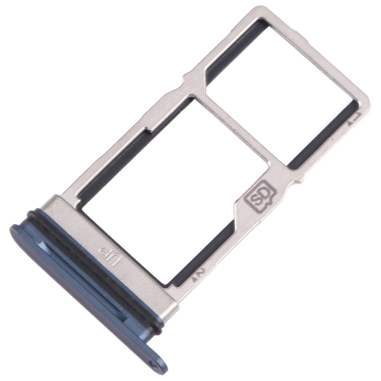 For Nokia XR20 Original SIM Card Tray + SIM / Micro SD Card Tray (Blue) - Card Tray by buy2fix | Online Shopping UK | buy2fix