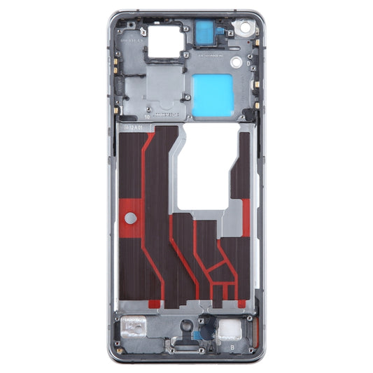 For OPPO Find X3 Original Front Housing LCD Frame Bezel Plate (Black) by buy2fix