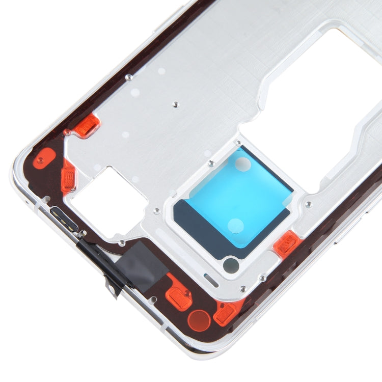 For OPPO Find X3 Original Front Housing LCD Frame Bezel Plate (Silver) by buy2fix