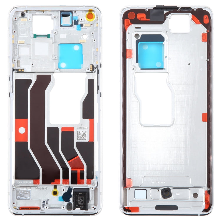 For OPPO Find X3 Pro Original Front Housing LCD Frame Bezel Plate (Silver) by buy2fix