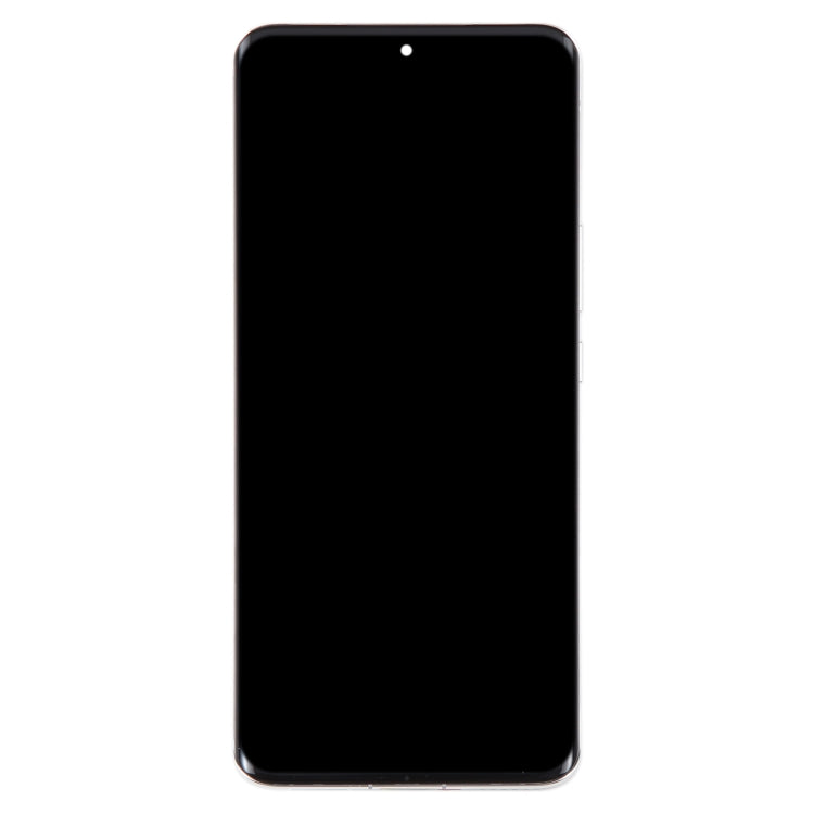 Original LCD Screen For Honor Magic4 Digitizer Full Assembly with Frame(Silver) by buy2fix