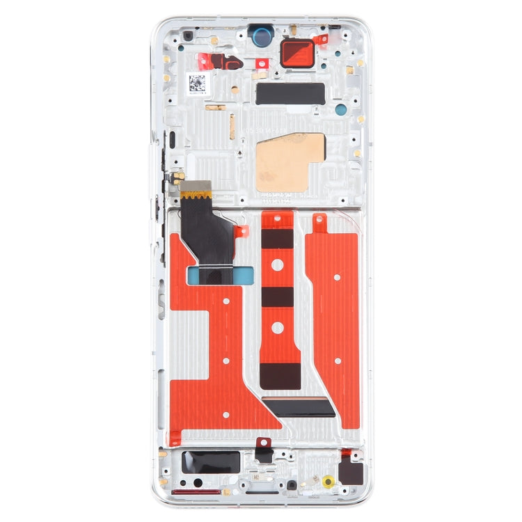 Original LCD Screen For Honor Magic4 Digitizer Full Assembly with Frame(Silver) by buy2fix