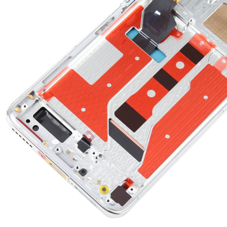 Original LCD Screen For Honor Magic4 Digitizer Full Assembly with Frame(Silver) by buy2fix