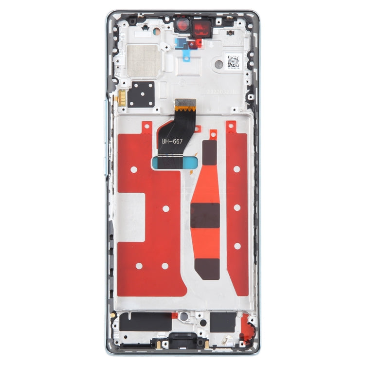 Original LCD Screen For Honor 70 Digitizer Full Assembly with Frame(Green) - LCD Screen by buy2fix | Online Shopping UK | buy2fix